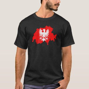 T-shirt Suisse Aigle Drapeau Suisse Europe