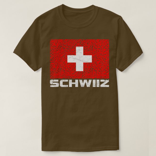 T-shirt Suisse allemande (Design devant)