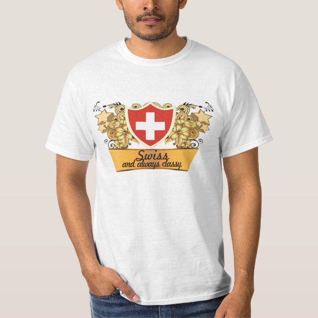 T-shirt Suisse chic (Devant)