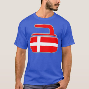 T-shirt Suisse Curling Swiss Drapeau Curl Rock Classic