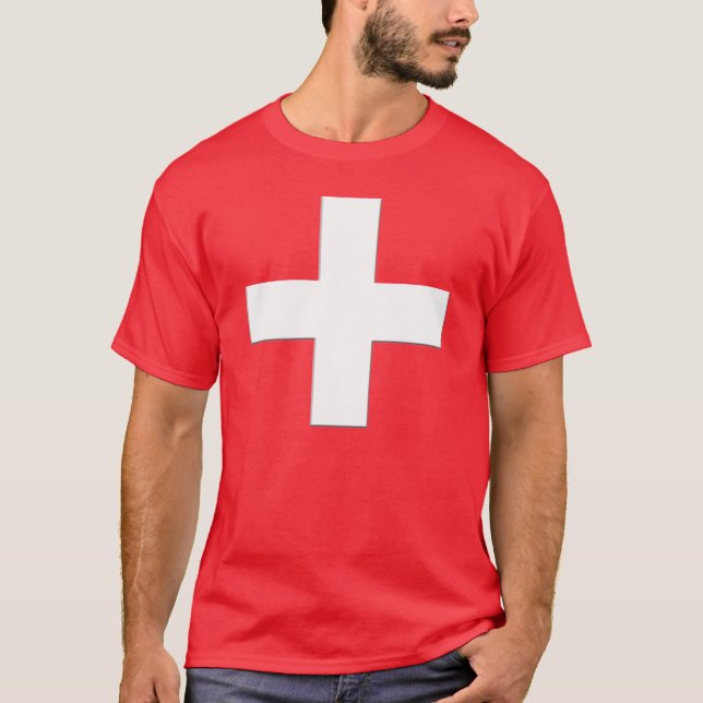 T-shirt Suisse de Suisse Svizzera Helvetia Switzerland (Devant)