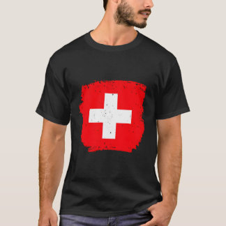 T-shirt Suisse Drapeau Fière Suisse