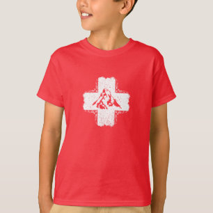 T-Shirt Suisse - Drapeau Suisse Matterhorn