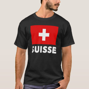T-shirt Suisse Drapeau Suisse Suisse Suisse Suisse Suisse
