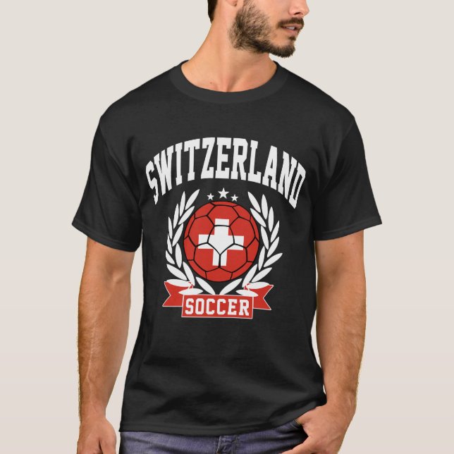 T-shirt Suisse Football (Devant)