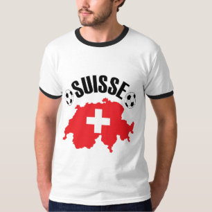 T-shirt Suisse Football Suisse Soccer