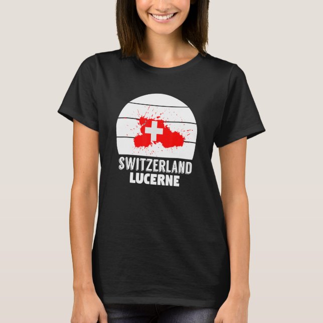 T-shirt Suisse Lucerne (Devant)