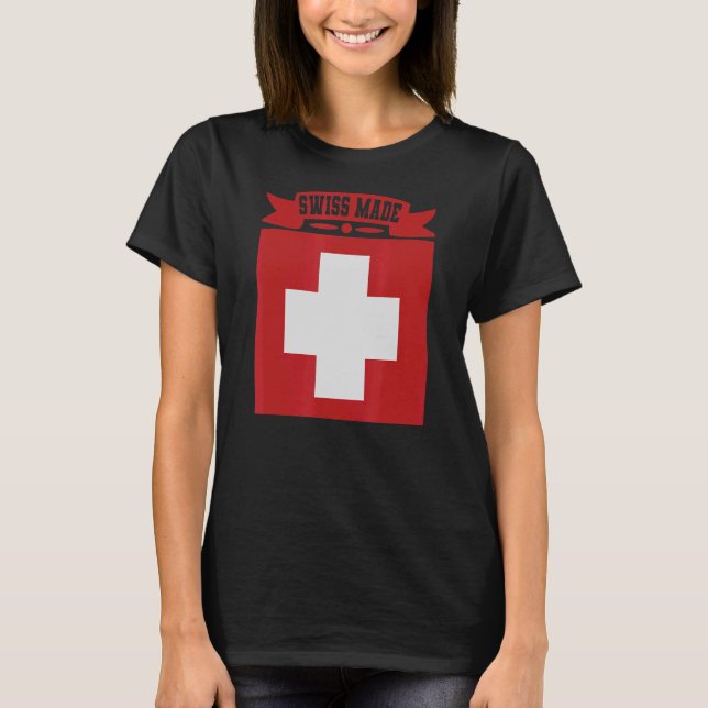 T-shirt Suisse made (Devant)