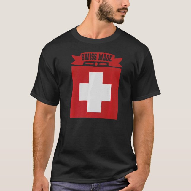 T-shirt Suisse made 1 (Devant)