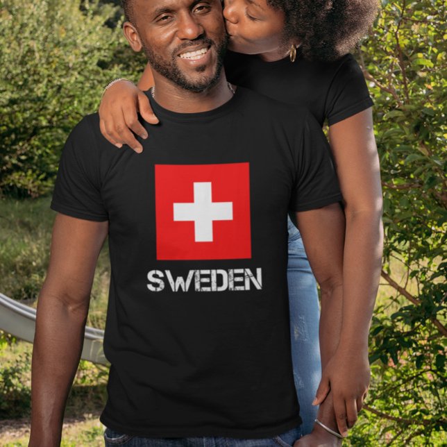 T-shirt Suisse ou Suède ? N'est-ce pas la même chose ? Dra (Créateur téléchargé)