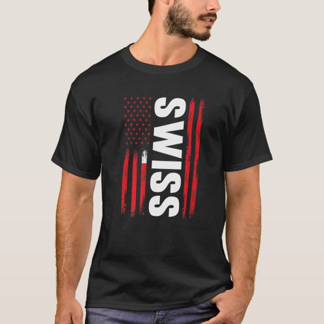T-shirt Suisse Suisse (Devant)