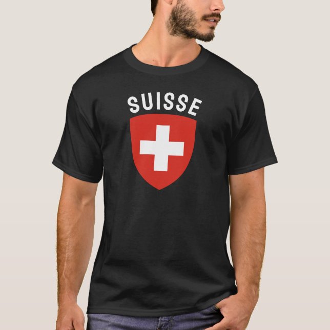 T-shirt Suisse (Suisse francophone) (Devant)