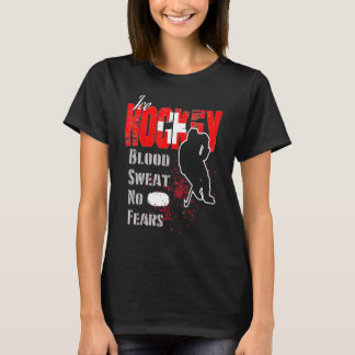 T-shirt Suisse Supporter Sang Sueur Sans Craintes Ice Hoc