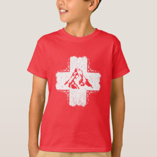 T-shirt Suisse - T-shirt Drapeau Suisse