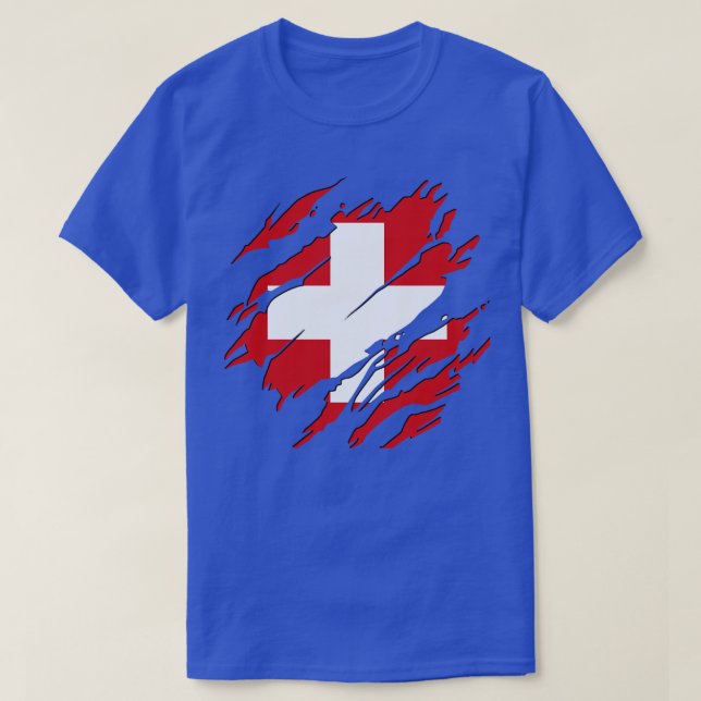T-shirt Suisse Toujours (Design devant)