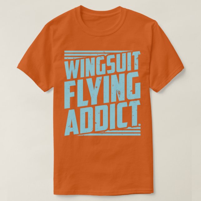 T-shirt Suit de basejumper en combinaison ailée (Design devant)
