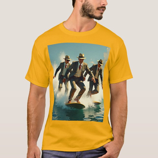 T-shirt Suit Surfers (Devant)