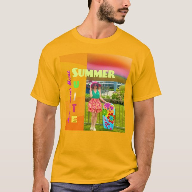 T-shirt Suite d'été (Devant)