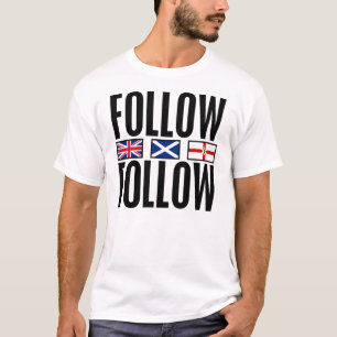 T-shirt Suivez 3 drapeaux