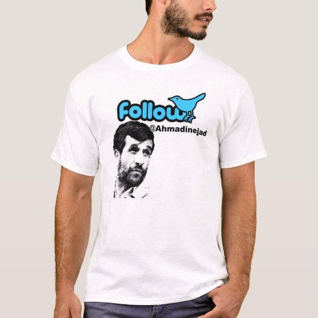T-shirt Suivez Ahmadinejad (Devant)