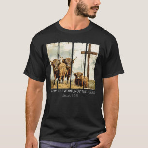 T-shirt Suivez La Parole Et Non La Masse Chrétien Occident