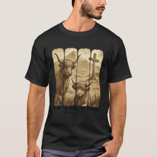 T-shirt Suivez La Parole Et Non La Meute Occidental Chréti