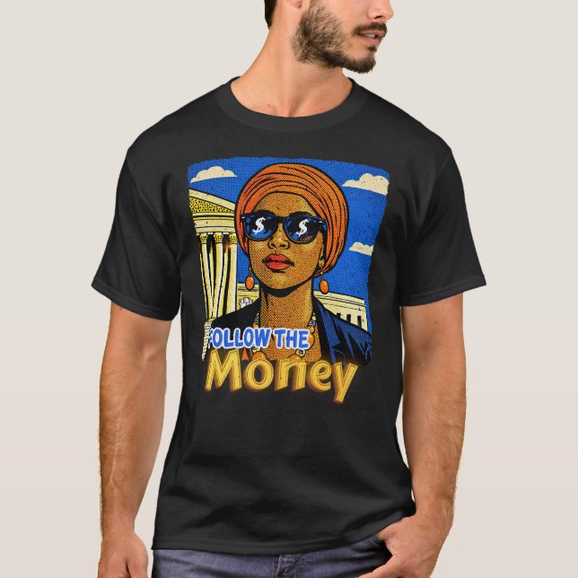 T-SHIRT SUIVEZ L'ARGENT (Devant)