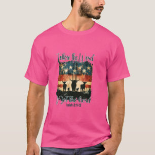 T-shirt Suivez Le Mot Pas Le Troupeau Dieu Jésus Christ