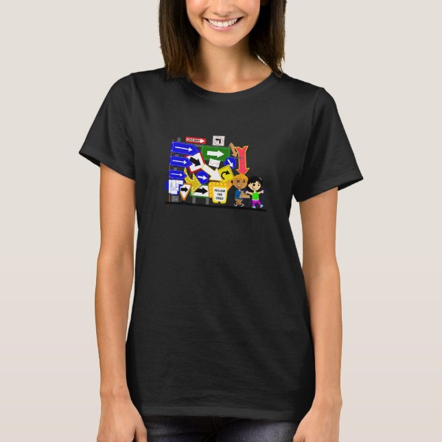 T-shirt Suivez L'Enfant Montessori (Devant)
