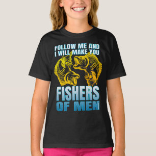 T-shirt suivez-moi et je vous ferai pêcheurs d'hommes