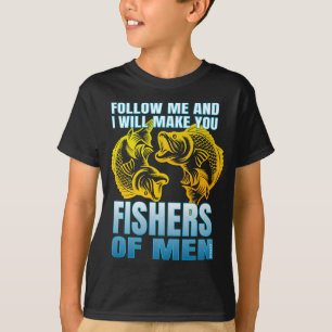 T-shirt suivez-moi et je vous ferai pêcheurs d'hommes