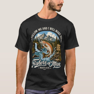 T-shirt Suivez-Moi Et Je Vous Ferai Pêcheurs D'Hommes