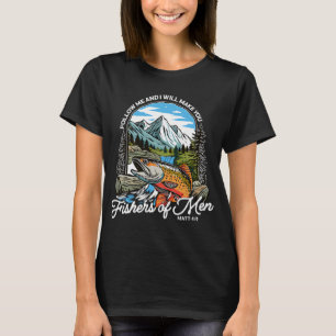 T-shirt Suivez-Moi Et Je Vous Ferai Pêcheurs D'Hommes