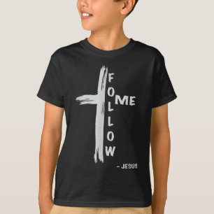 T-shirt Suivez-Moi Jésus Religieux Chrétien