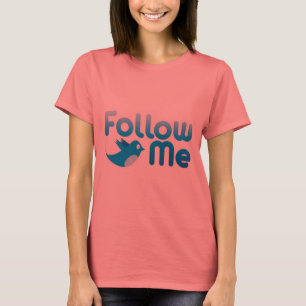 T-shirt Suivez-Moi Twitter Mr Funny Parody