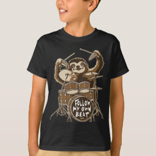 T-shirt Suivez mon propre battement