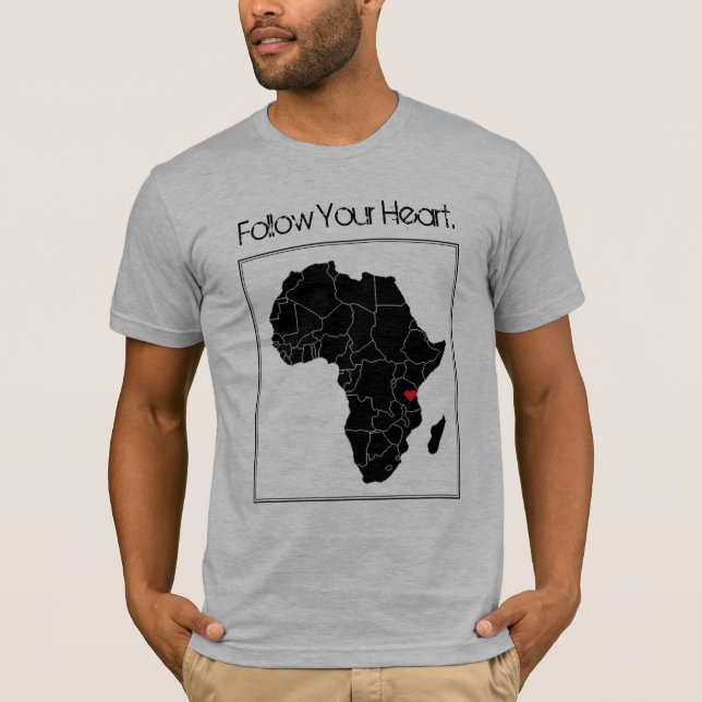 T-shirt Suivez votre coeur (Devant)