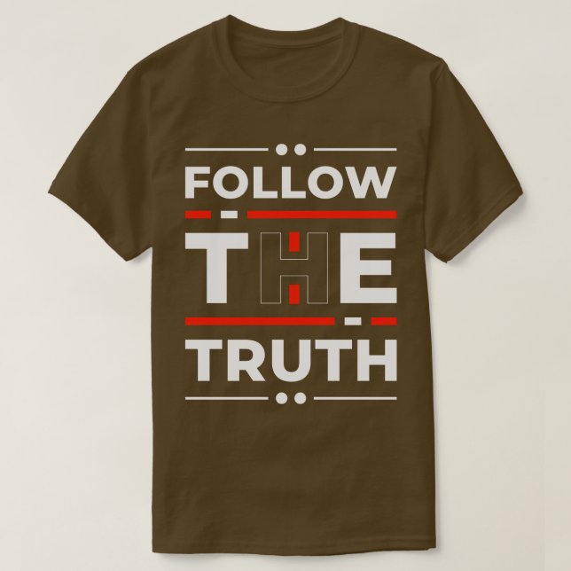 T-shirt Suivre la T (Design devant)