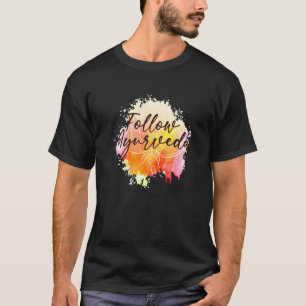 T-shirt Suivre l'Ayurveda Médecine Indienne de Guérison Bo