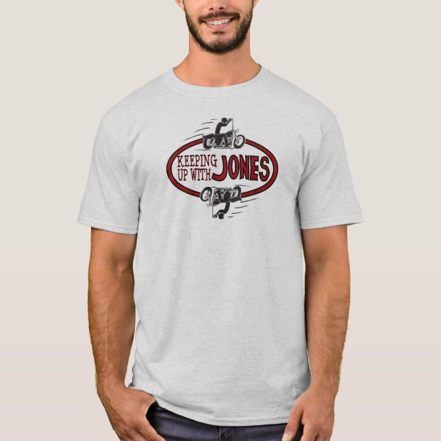 T-shirt Suivre le logo T de Jones (Devant)