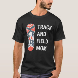 T-shirt Suivre Maman Piste Et Maman Terrain Coureur Mothe