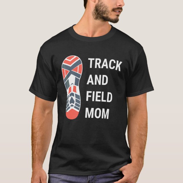T-shirt Suivre Maman Piste Et Maman Terrain Coureur Mothe (Devant)