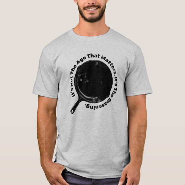 T-shirt Sujets d'assaisonnement de fer de fonte (Devant)