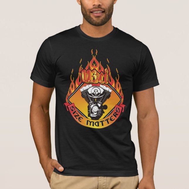 T-shirt Sujets de taille - 113 pouces cubes (Devant)