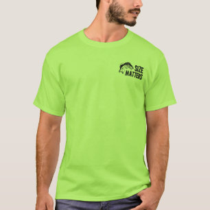 T-shirt Sujets de taille ! Conception drôle de pêche