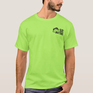 T-shirt Sujets de taille ! Conception drôle de pêche