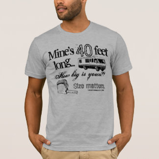 T-shirt Sujets de taille de rv - personnalisables !