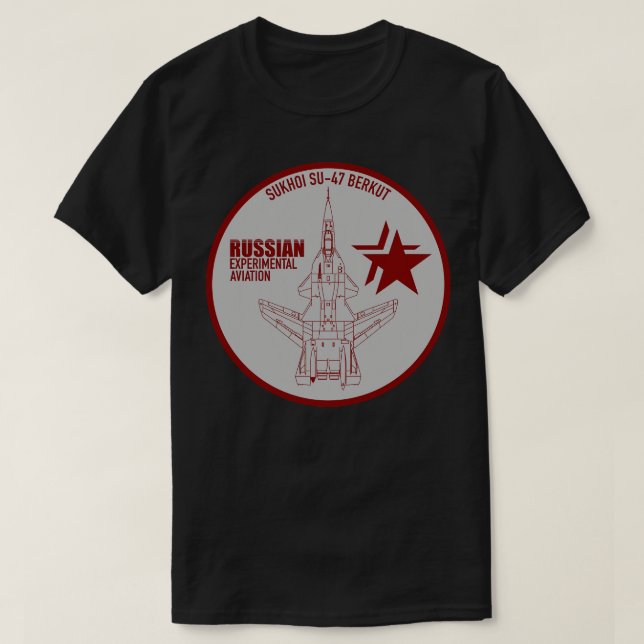T-shirt Sukhoi Su47 Berkut 6 (Design devant)