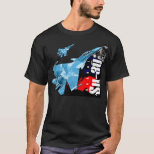 T-shirt Sukhoi SU-30 Avion multirôle russe