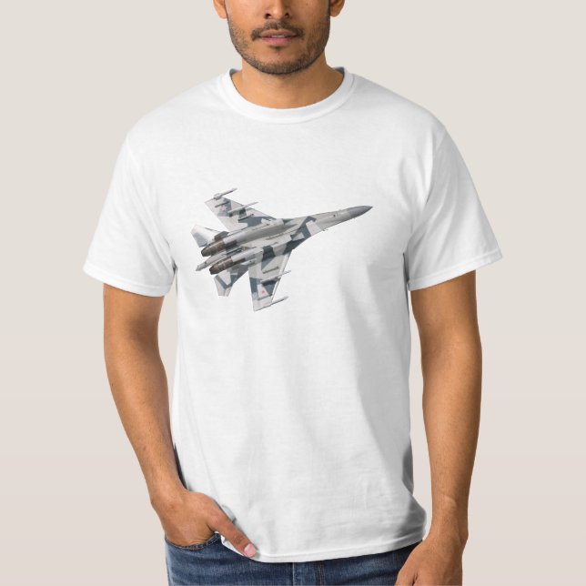 T-shirt Sukhoi Su-35 Superbe Flanker « 901 " (Devant)